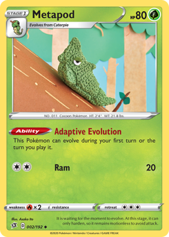 Pokemon Rebel Clash Metapod - 2