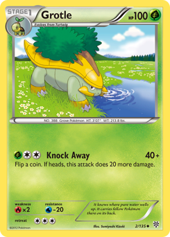 Pokemon Plasma Storm Grotle - 2