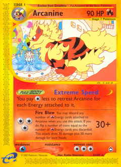 Pokemon Aquapolis Arcanine - 2