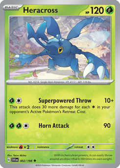 Pokemon Scarlet & Violet Heracross - 2