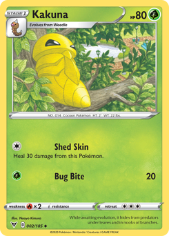 Pokemon Vivid Voltage Kakuna - 2