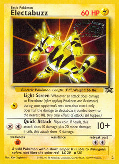 Pokemon Wizards Black Star Promos Electabuzz - 2