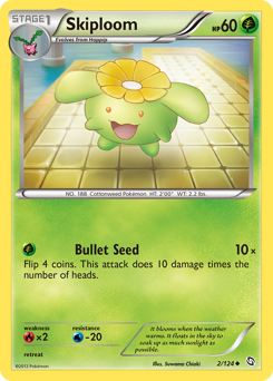 Pokemon Dragons Exalted Skiploom - 2