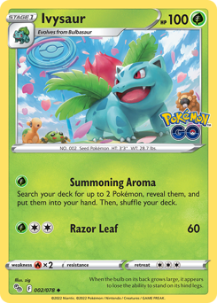 Pokemon Pokémon GO Ivysaur - 2