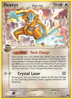 Pokemon POP Series 4 Deoxys δ - 2