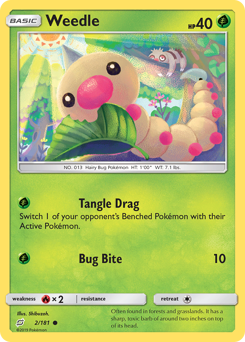 Pokemon Team Up Weedle - 2