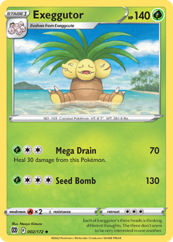 Pokemon Brilliant Stars Exeggutor - 2