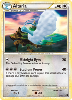 Pokemon HS—Triumphant Altaria - 2