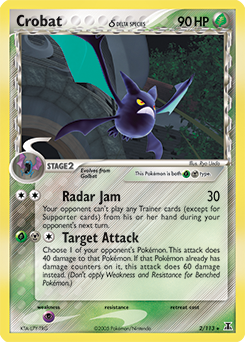 Pokemon Delta Species Crobat δ - 2