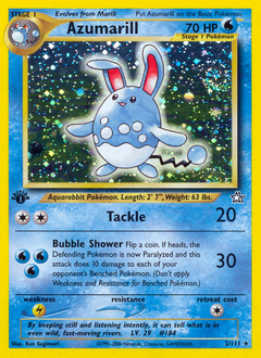 Pokemon Neo Genesis Azumarill - 2