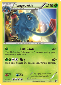Pokemon Legendary Treasures Tangrowth - 2