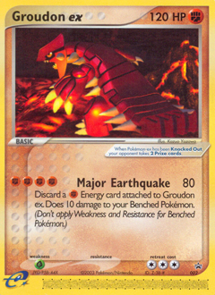 Pokemon Nintendo Black Star Promos Groudon ex - 2