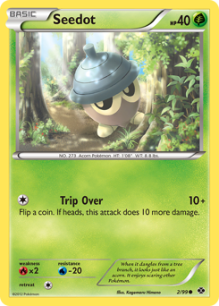 Pokemon Next Destinies Seedot - 2
