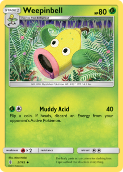 Pokemon Guardians Rising Weepinbell - 2
