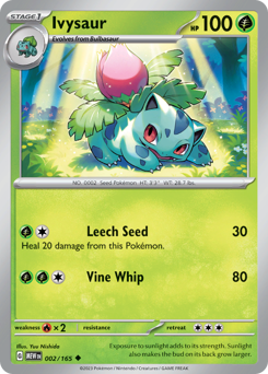 Pokemon 151 Ivysaur - 2
