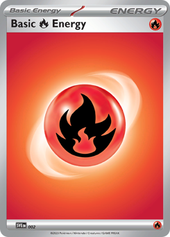 Pokemon Scarlet & Violet Energies Basic Fire Energy - 2