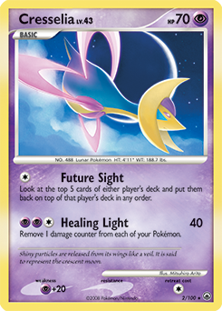 Pokemon Majestic Dawn Cresselia - 2