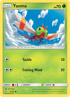 Pokemon Unified Minds Yanma - 2