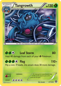 Pokemon Steam Siege Tangrowth - 2