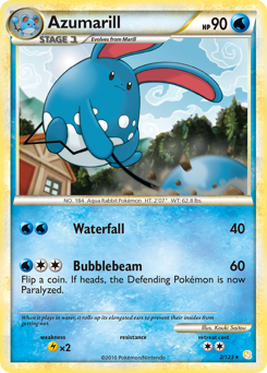 Pokemon HeartGold & SoulSilver Azumarill - 2