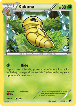 Pokemon Plasma Freeze Kakuna - 2
