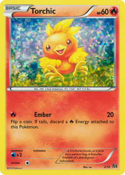 Pokemon McDonald's Collection 2016 Torchic - 2