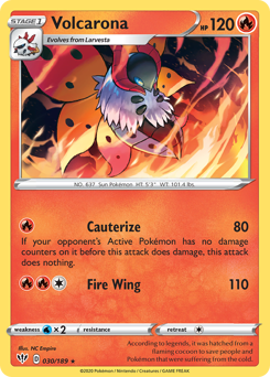 Pokemon Darkness Ablaze Volcarona - 30