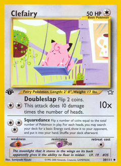 Pokemon Neo Genesis Clefairy - 30