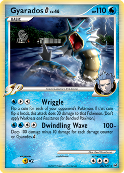 Pokemon Platinum Gyarados G - 30