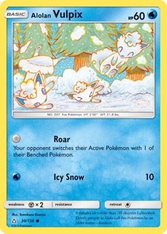 Pokemon Ultra Prism Alolan Vulpix - 30