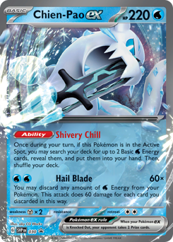Pokemon Scarlet & Violet Black Star Promos Chien-Pao ex - 30