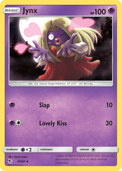 Pokemon Hidden Fates Jynx - 30