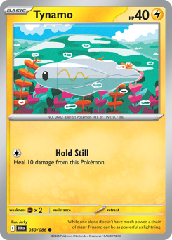 Pokemon Black Bolt Tynamo - 30