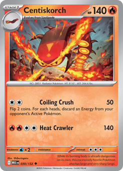 Pokemon Mega Evolution Centiskorch - 30