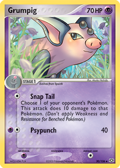 Pokemon Emerald Grumpig - 30