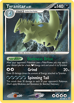 Pokemon Stormfront Tyranitar - 30