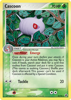Pokemon Legend Maker Cascoon - 30