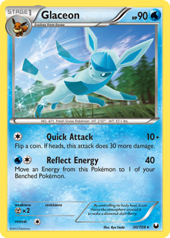 Pokemon Dark Explorers Glaceon - 30