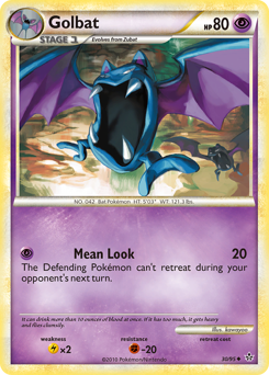 Pokemon HS—Unleashed Golbat - 30