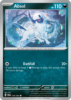 Pokemon Shrouded Fable Absol - 30