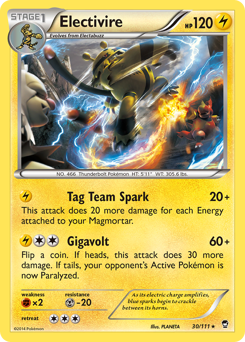 Pokemon Furious Fists Electivire - 30