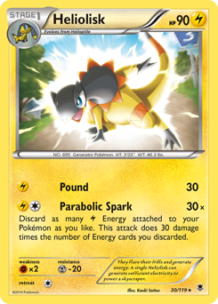 Pokemon Phantom Forces Heliolisk - 30