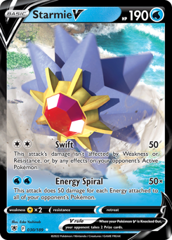 Pokemon Astral Radiance Starmie V - 30