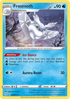 Pokemon Shining Fates Frosmoth - 30