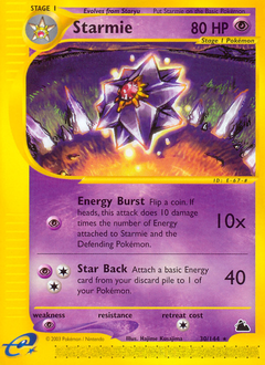 Pokemon Skyridge Starmie - 30