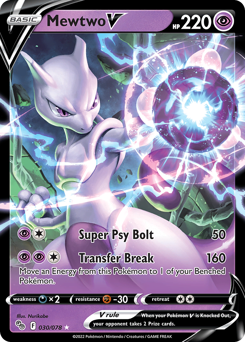Pokemon Pokémon GO Mewtwo V - 30