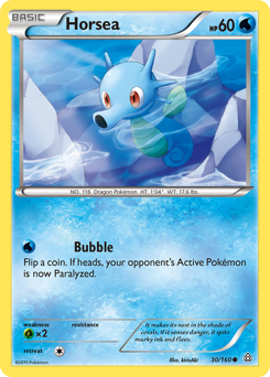 Pokemon Primal Clash Horsea - 30