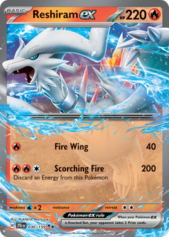 Pokemon Journey Together Reshiram ex - 30