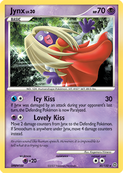 Pokemon Secret Wonders Jynx - 30