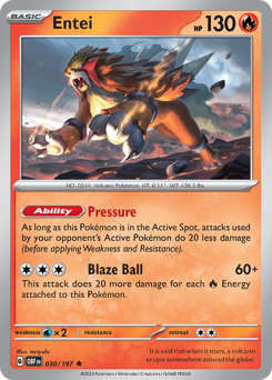 Pokemon Obsidian Flames Entei - 30